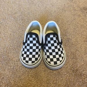 Toddler Checkered Vans